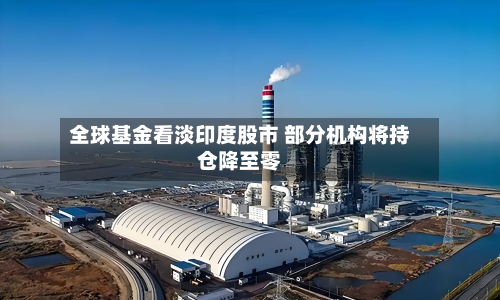 全球基金看淡印度股市 部分机构将持仓降至零