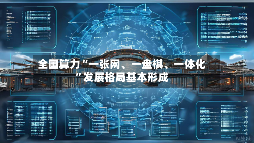 全国算力“一张网、一盘棋、一体化”发展格局基本形成