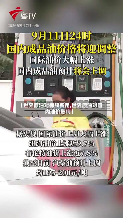 【世界原油对橡胶费用,世界原油对国内油价影响】