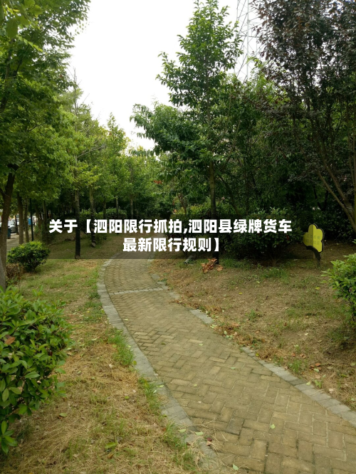 关于【泗阳限行抓拍,泗阳县绿牌货车最新限行规则】