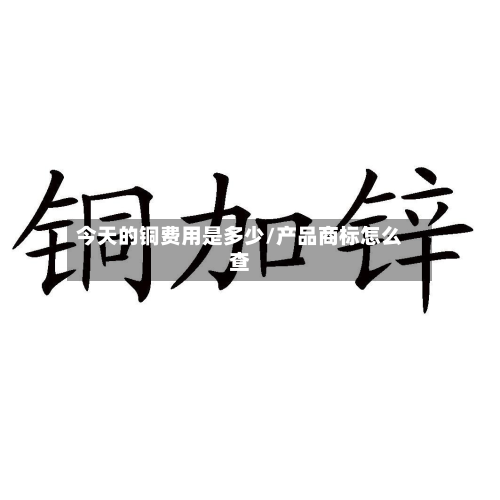 今天的铜费用是多少/产品商标怎么查