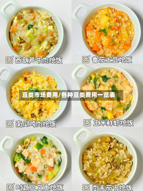 豆类市场费用/各种豆类费用一览表
