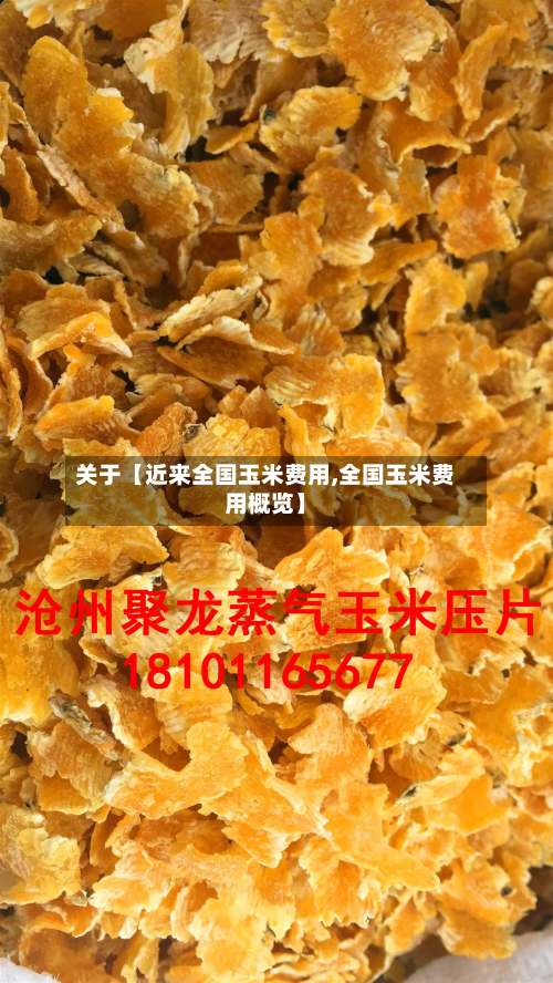 关于【近来全国玉米费用,全国玉米费用概览】