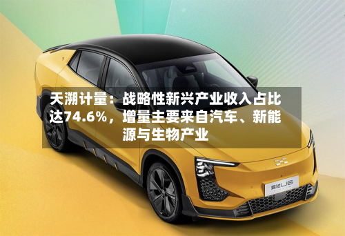 天溯计量：战略性新兴产业收入占比达74.6%，增量主要来自汽车、新能源与生物产业
