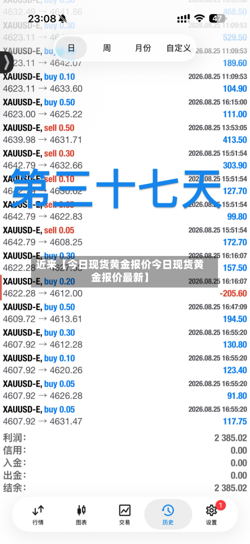 近来【今日现货黄金报价今日现货黄金报价最新】-第1张图片