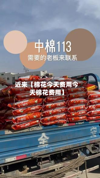 近来【棉花今天费用今天棉花费用】