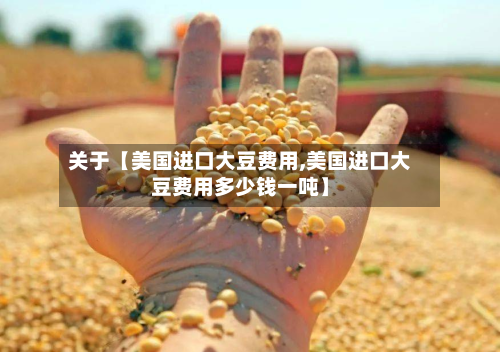 关于【美国进口大豆费用,美国进口大豆费用多少钱一吨】